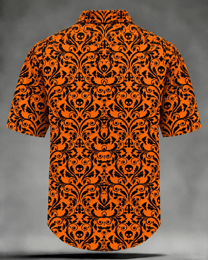 Alohadaddy® Halloween Skull Art Print Men&