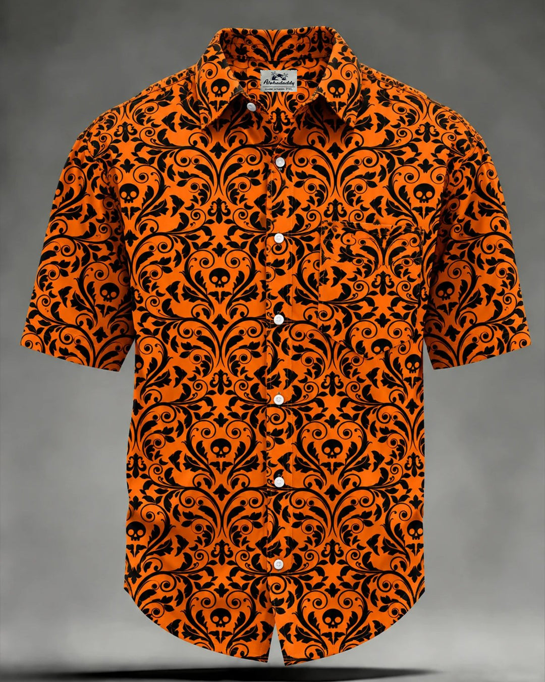 Alohadaddy® Halloween Skull Art Print Men&