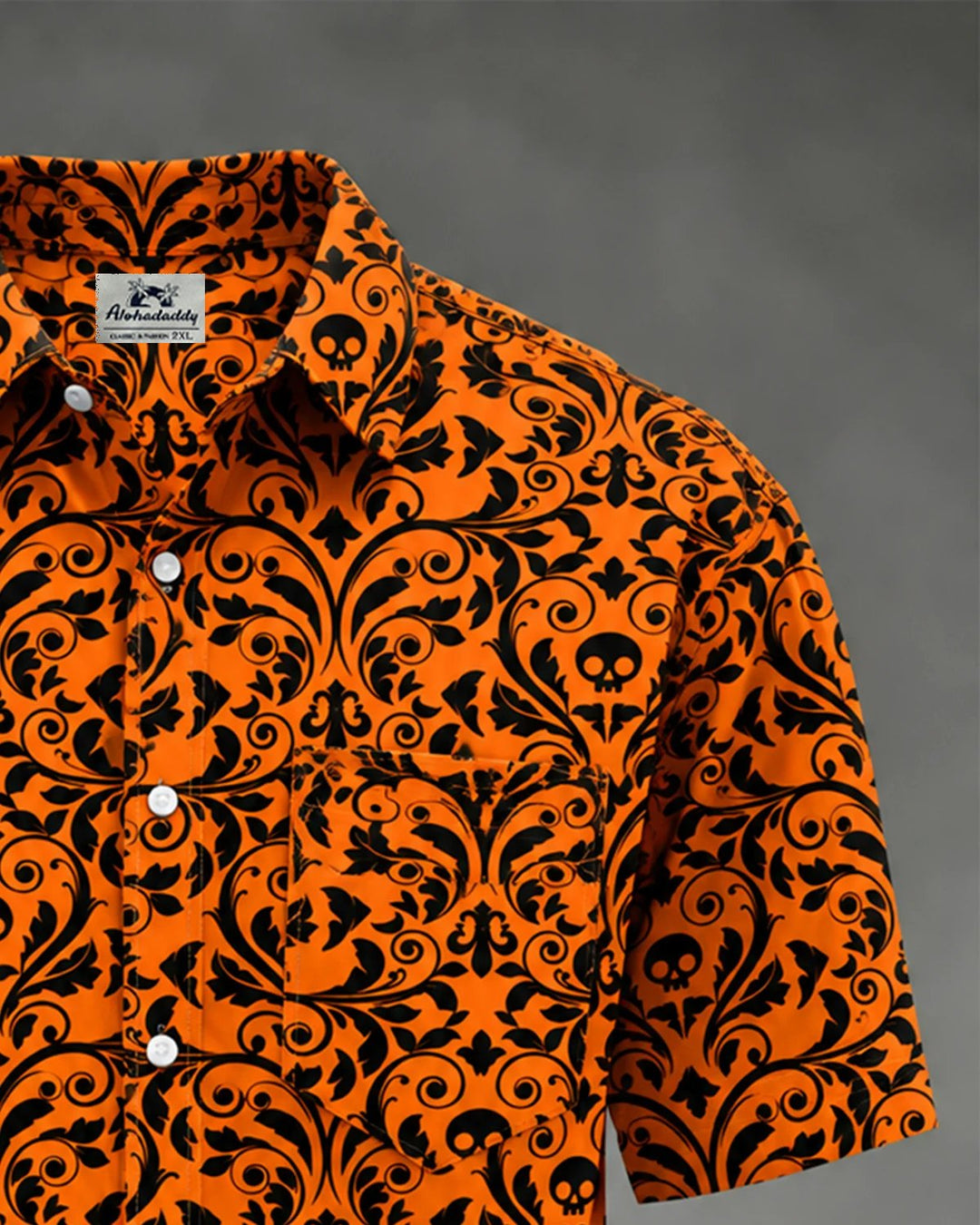 Alohadaddy® Halloween Skull Art Print Men&