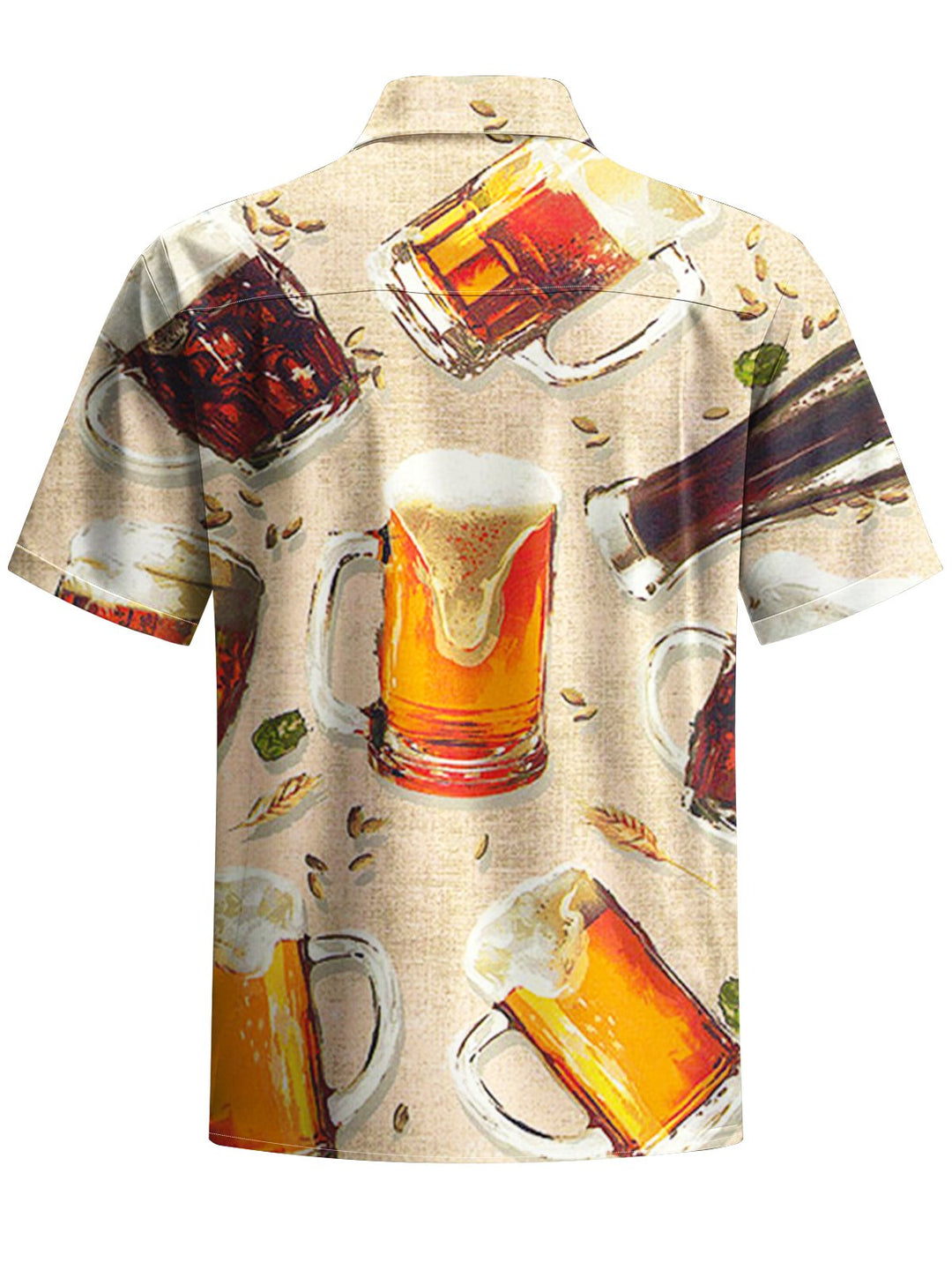 Alohadaddy® Vintage Beer Art Print Moisture Wicking Men&