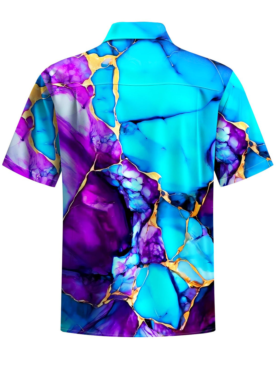 Alohadaddy® Casual Abstract Print Art Moisture Wicking Men&