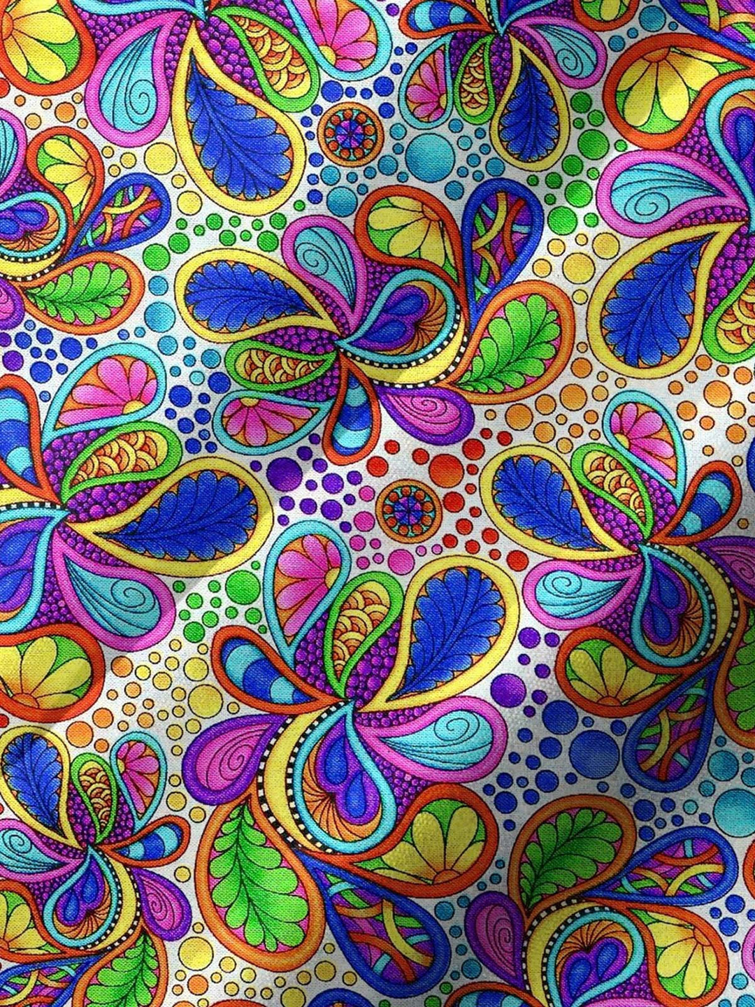 Alohadaddy® Casual Paisley Flower Print Art Pocket Elastic Men&