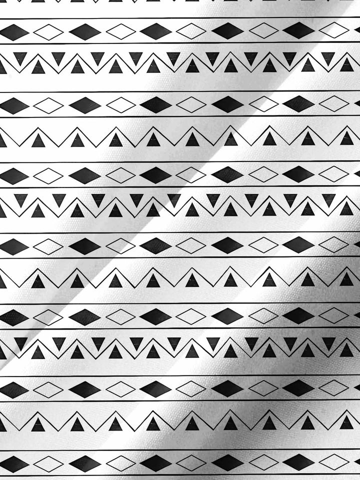 Alohadaddy® Casual Striped Geometric Art Print Pocket Stretch Men&