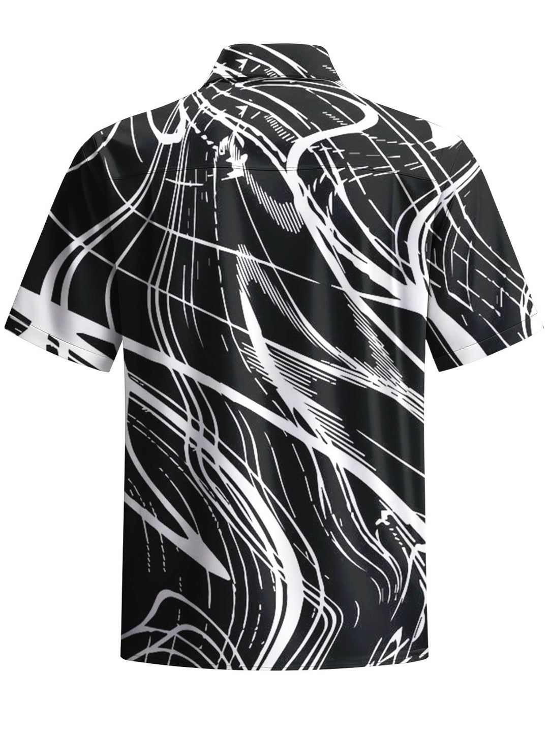 Alohadaddy® Casual Stripe Abstract Print Men&