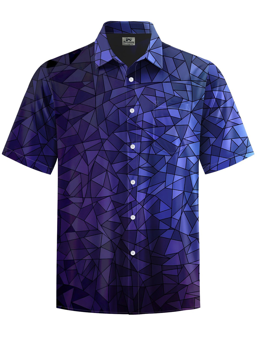 Alohadaddy® Casual Geometric Gradient Print Art Men&