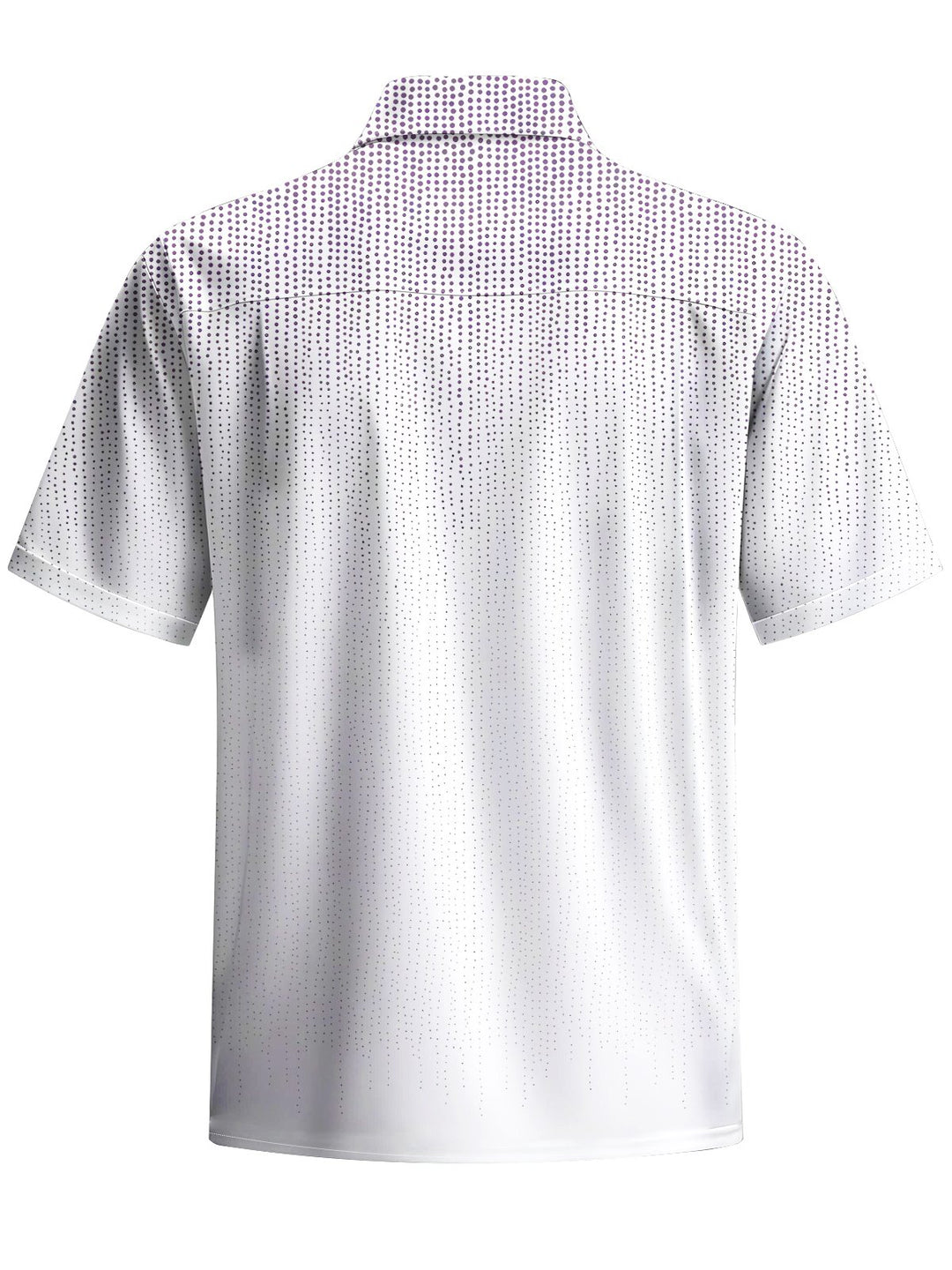 Alohadaddy® Casual Stripe Ombre Art Print Chest Pocket Men&