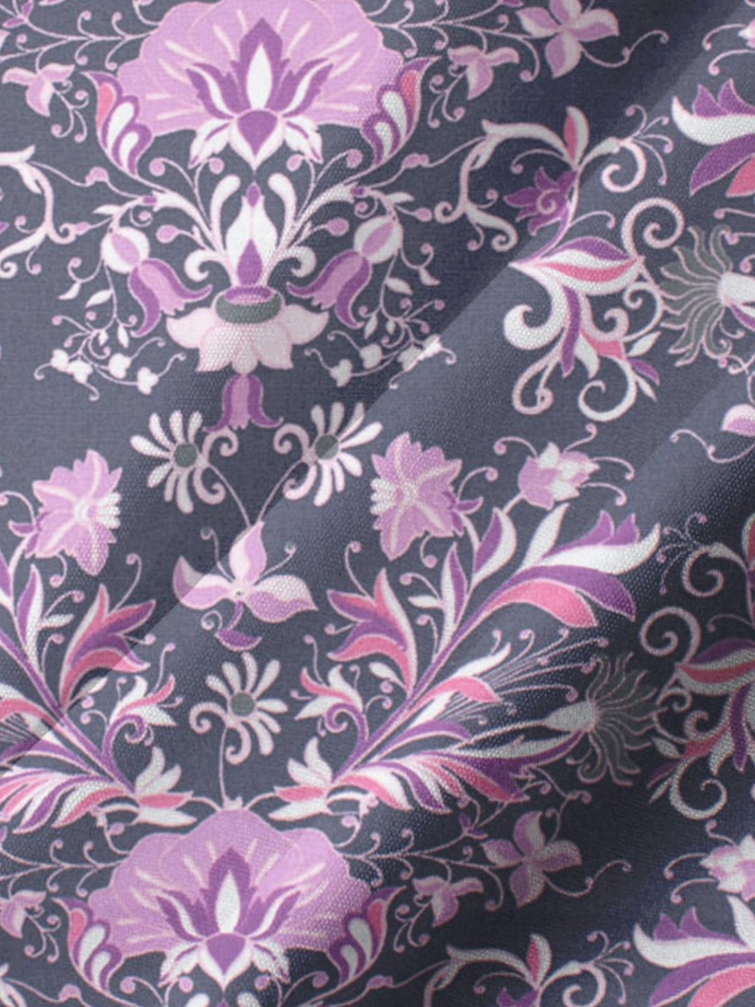 Alohadaddy® Casual Floral Art Print Chest Pocket Moisture-Wicking Men&
