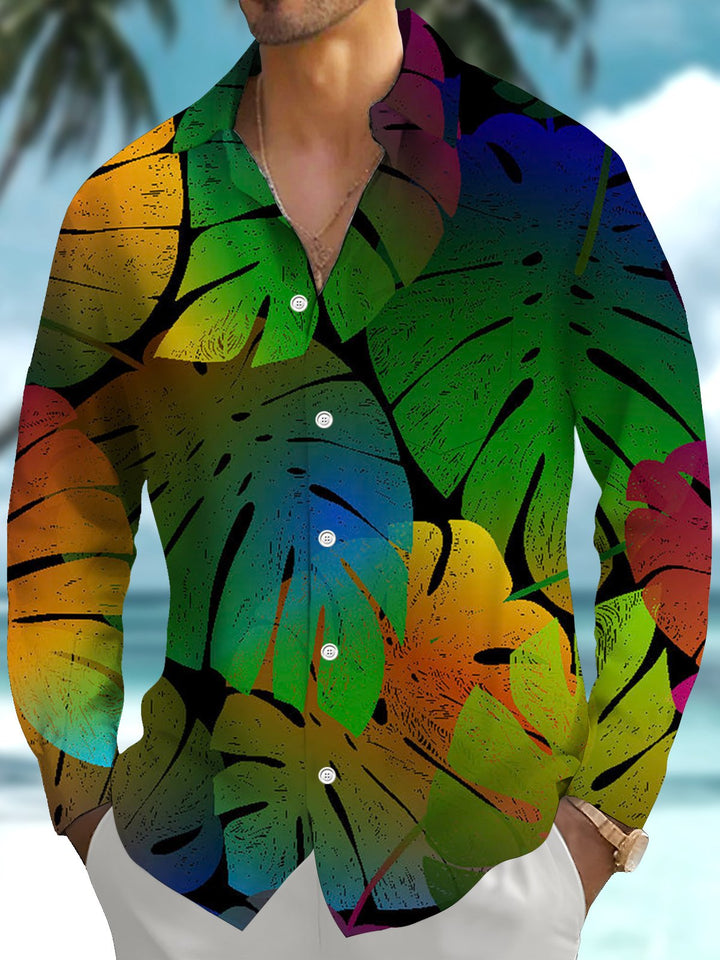 Alohadaddy® Hawaiian Palm Leaf Art Print Men&