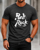 Alohadaddy® Men's Casual Punk-Rock Street-Style Short-Sleeve T-Shirt