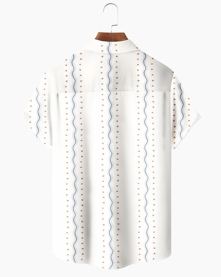 Alohadaddy® Casual Geometric Print Men&