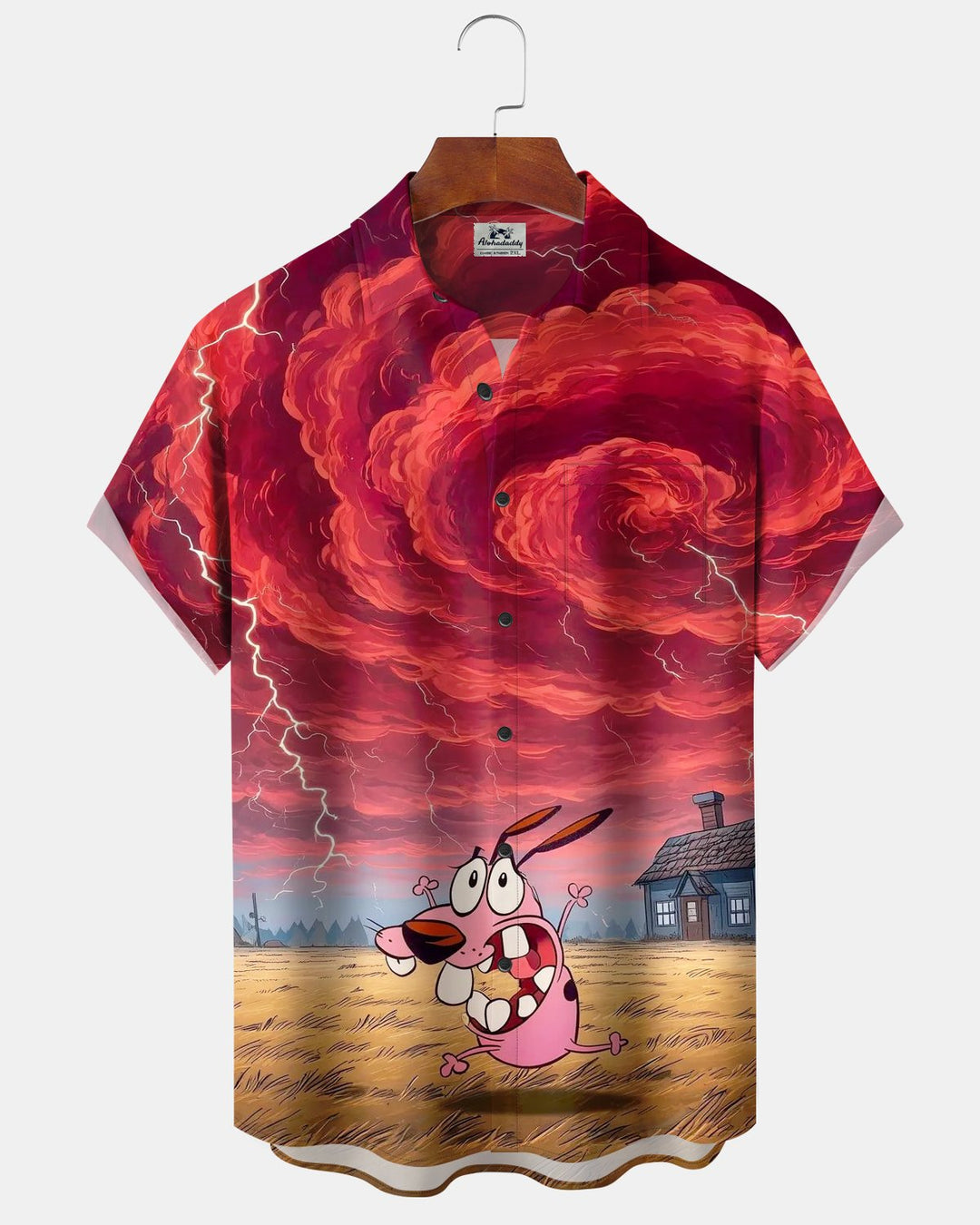 Alohadaddy® Halloween Cartoon Cloud Movie Print Men&