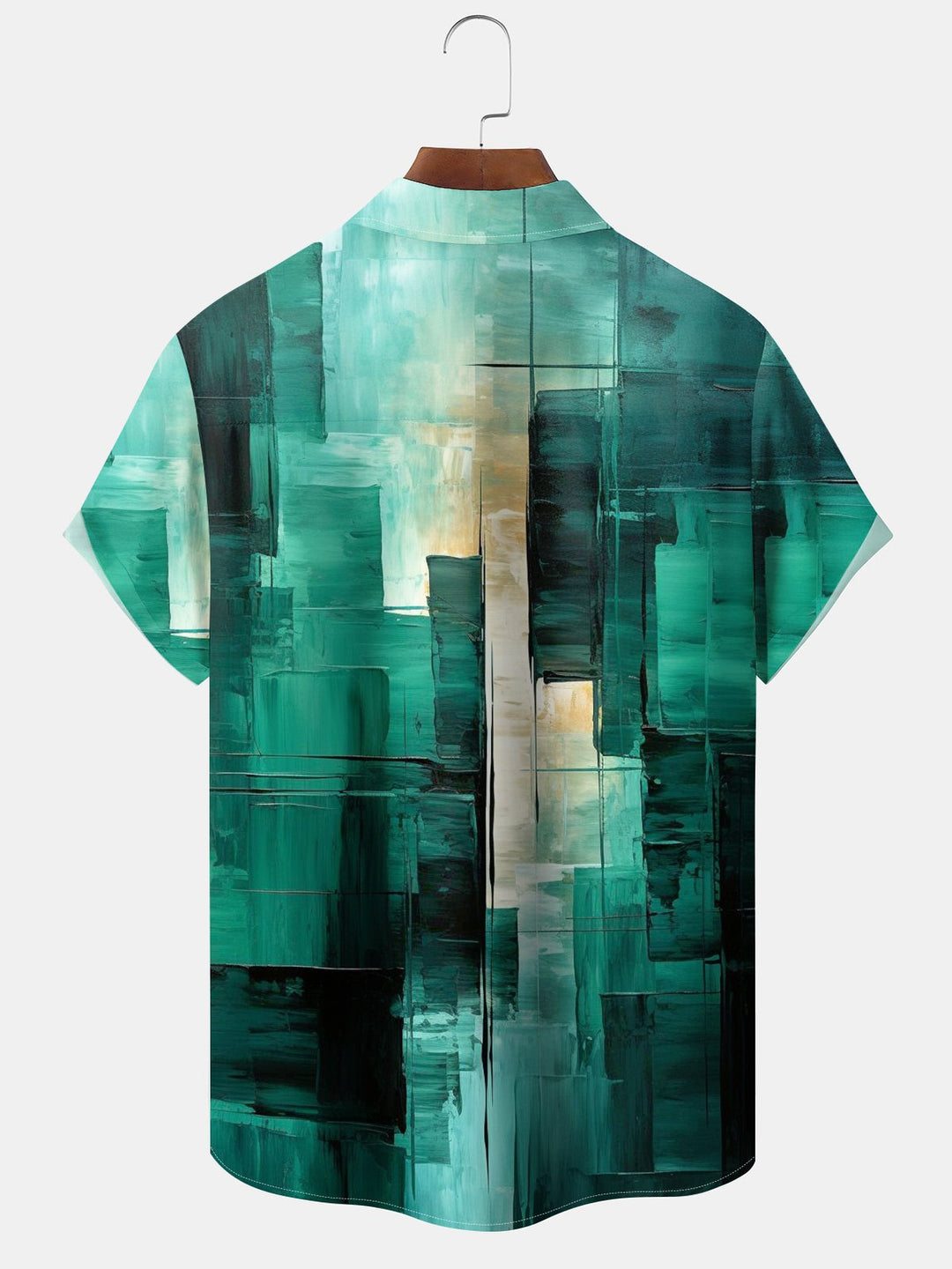 Alohadaddy® Vintage Geometric Art Print Pocket Stretch Big &amp; Tall Men&