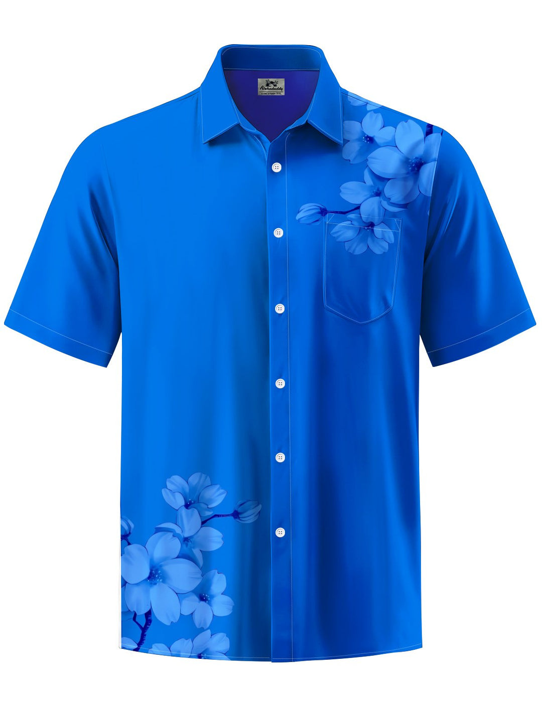 Alohadaddy® Casual Floral Art Print Moisture Wicking Men&