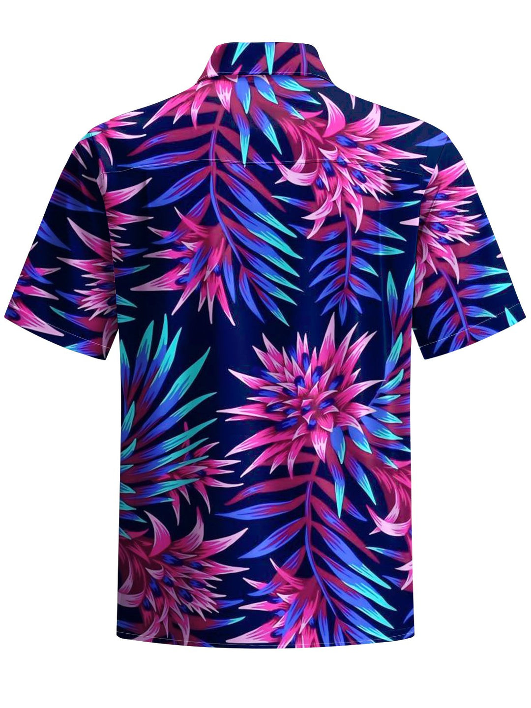 Alohadaddy® Hawaiian Tropical Flora Art Print Chest Pocket Men&
