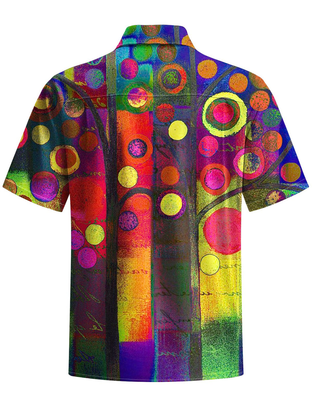 Alohadaddy® Retro Geometric Art Print Pocket Stretch Men&
