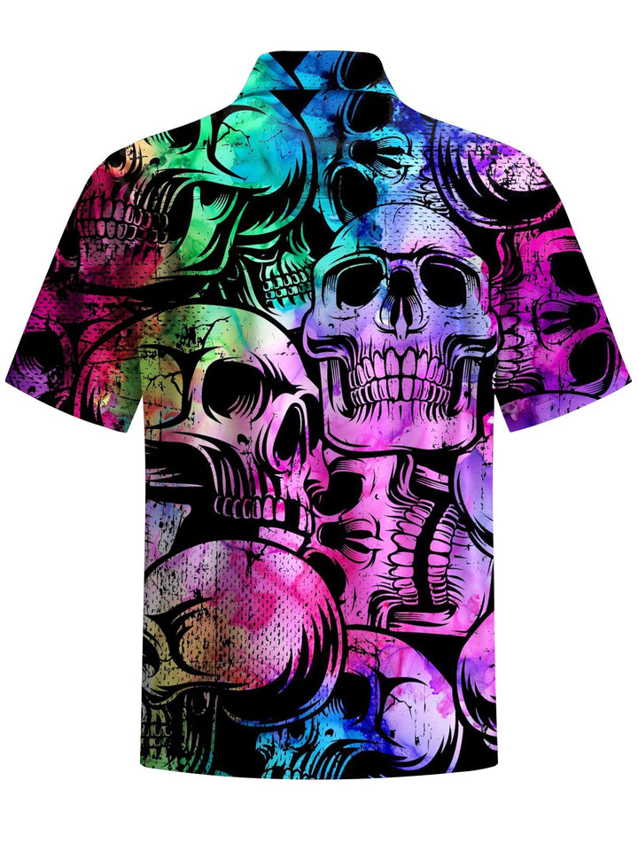 Alohadaddy® Halloween skull print with pockets and stretch for men&