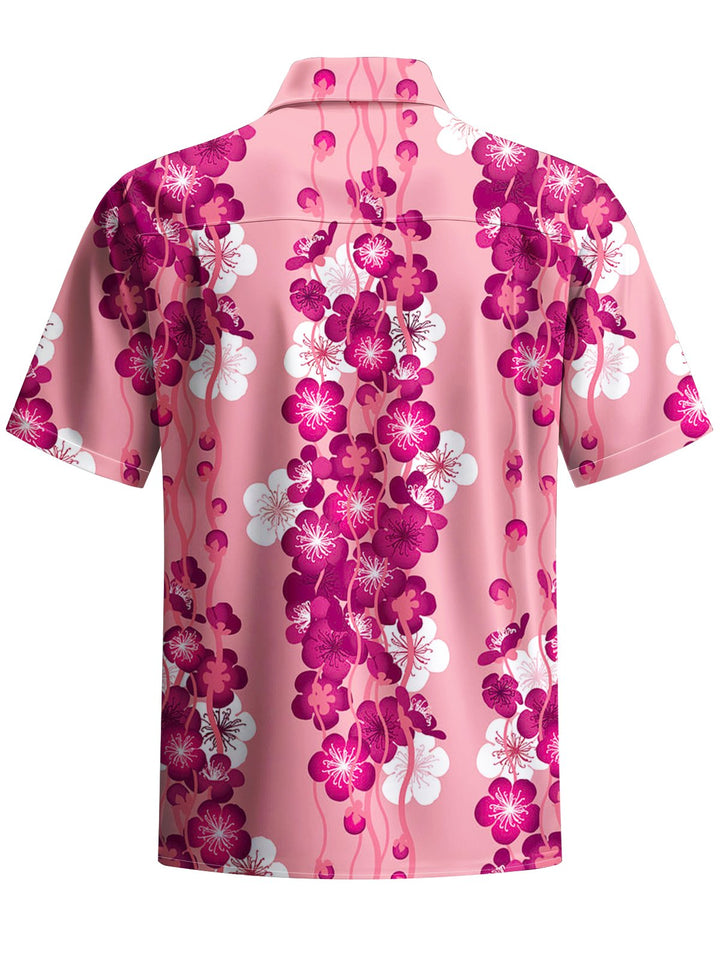 Alohadaddy® Hawaiian Floral Print Men&