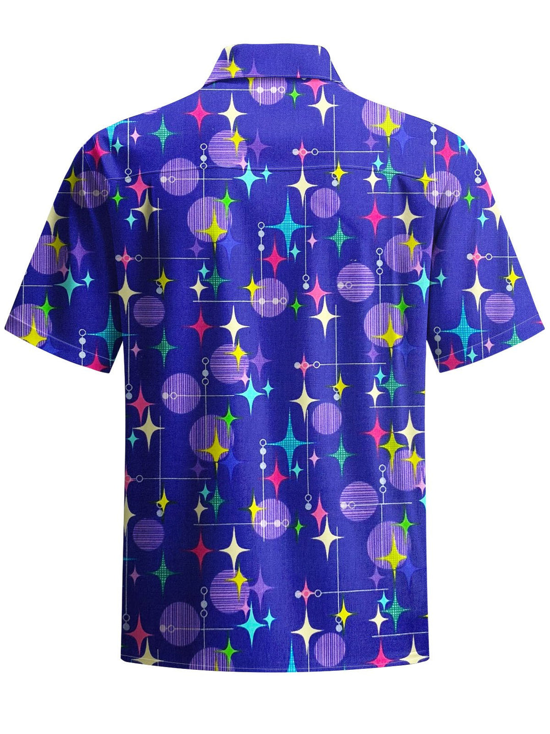 Alohadaddy® Casual Geometric Art Print Stretch Pocket Men&