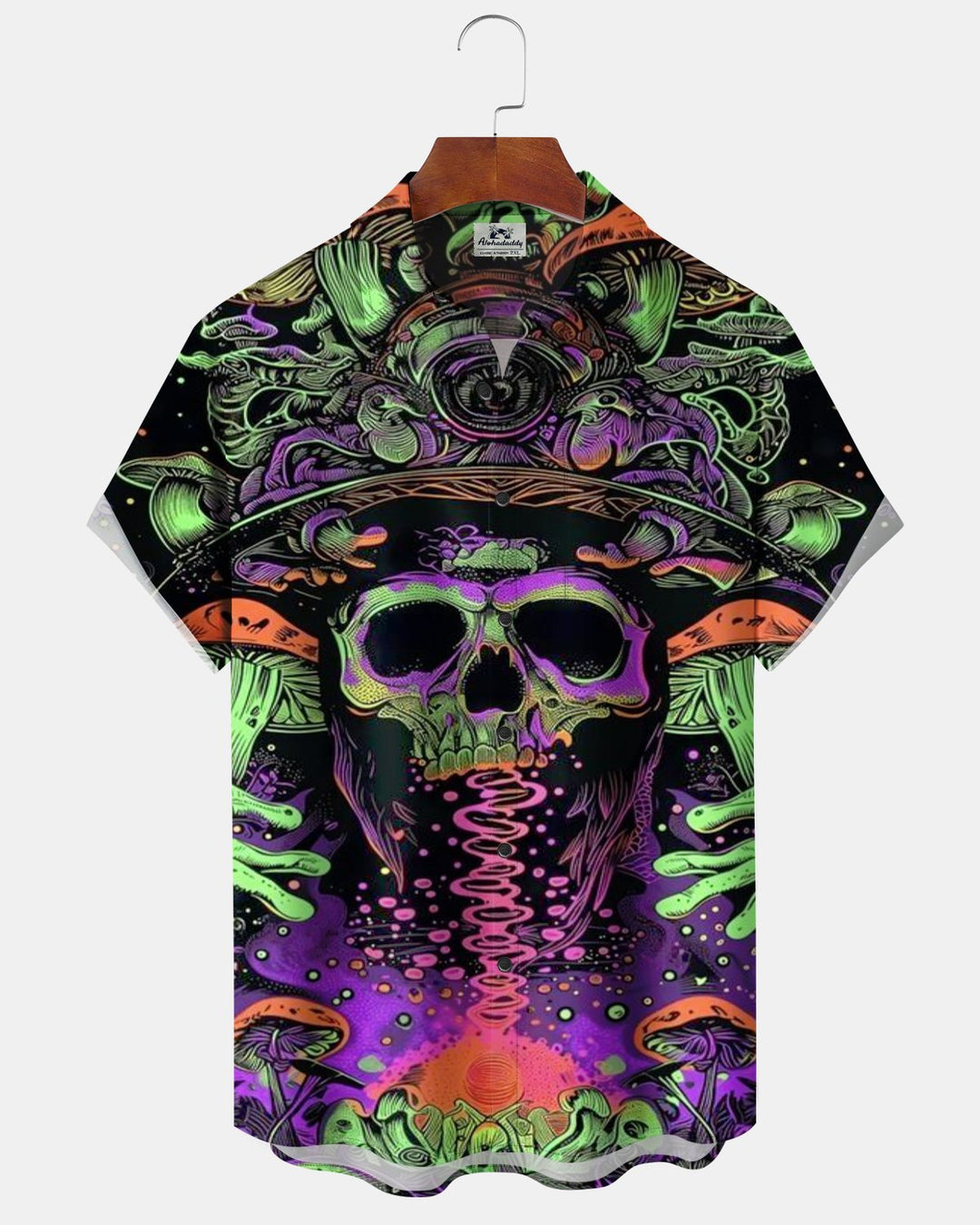 Alohadaddy® Halloween Skull Print Men&