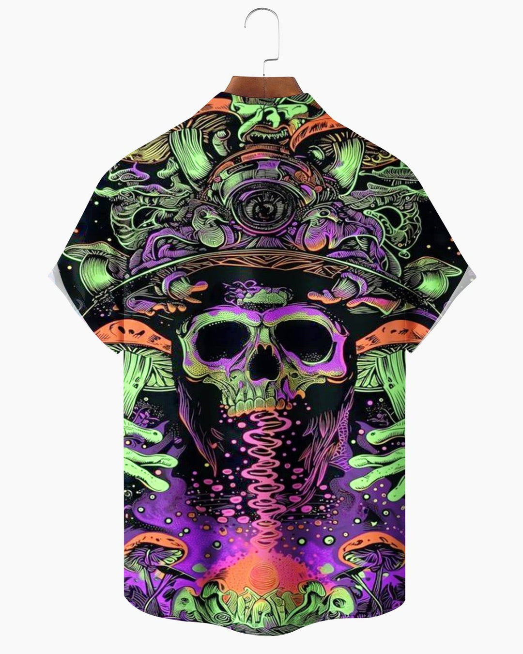Alohadaddy® Halloween Skull Print Men&