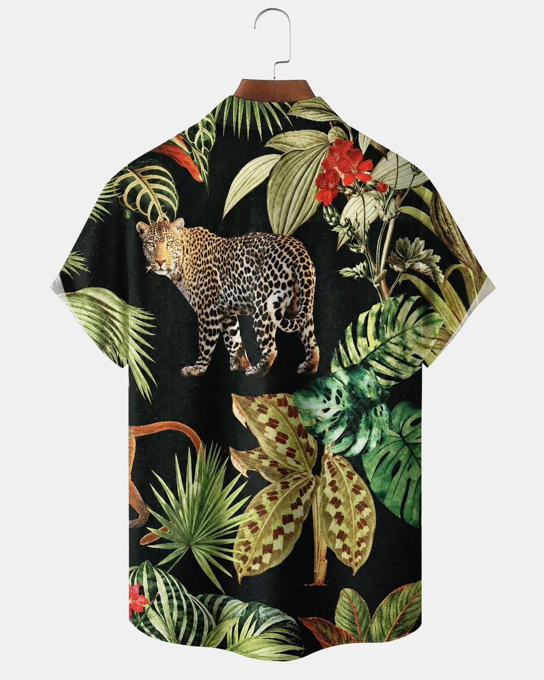 Alohadaddy® Casual Floral Tiger Print Men&