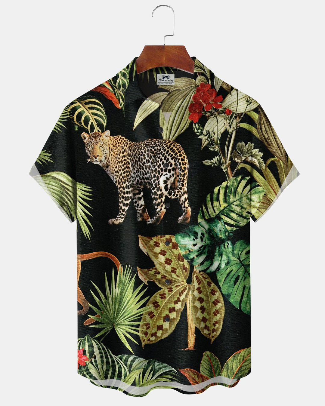 Alohadaddy® Casual Floral Tiger Print Men&