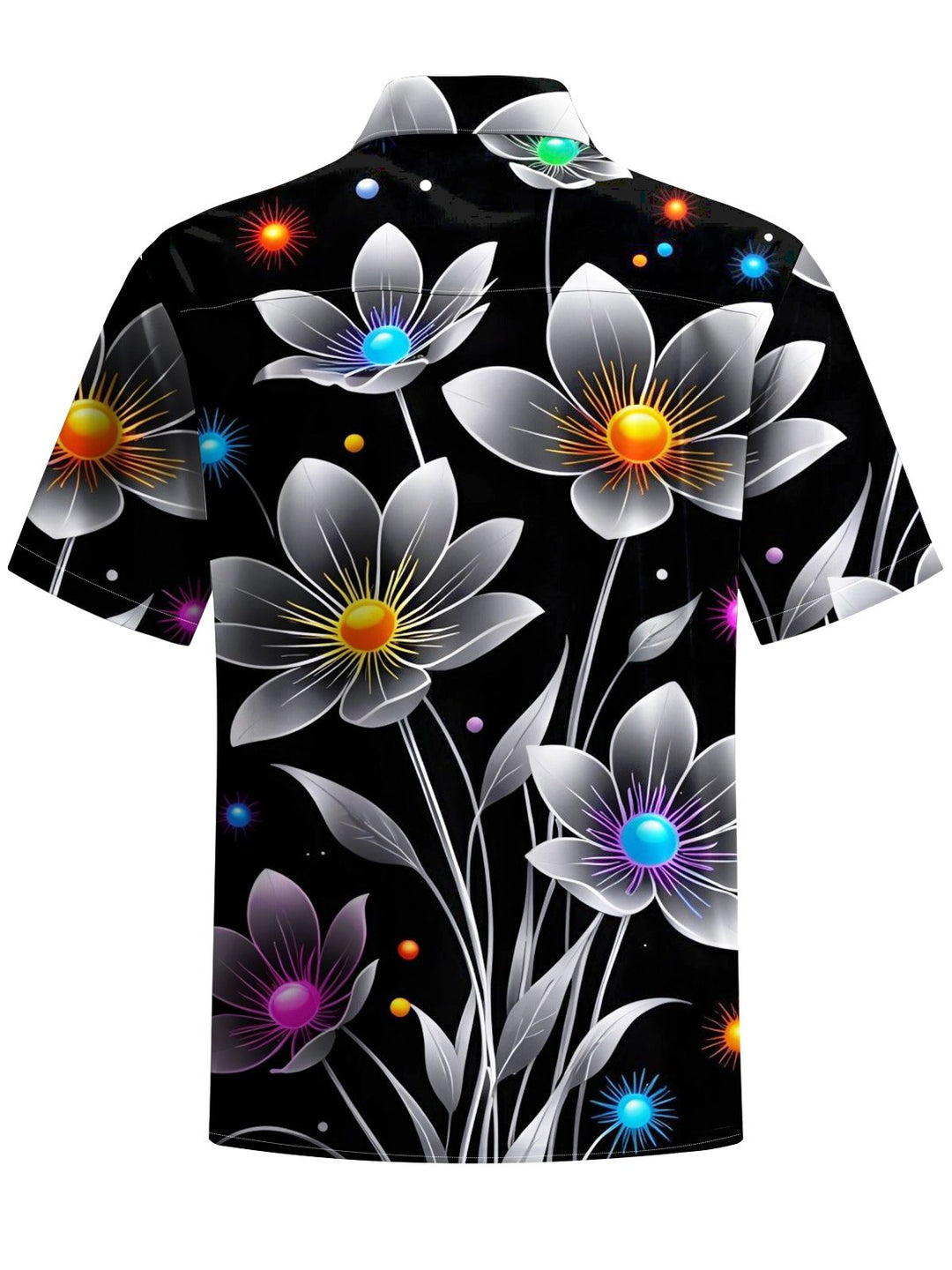 Alohadaddy® Casual Floral Art Print Men&
