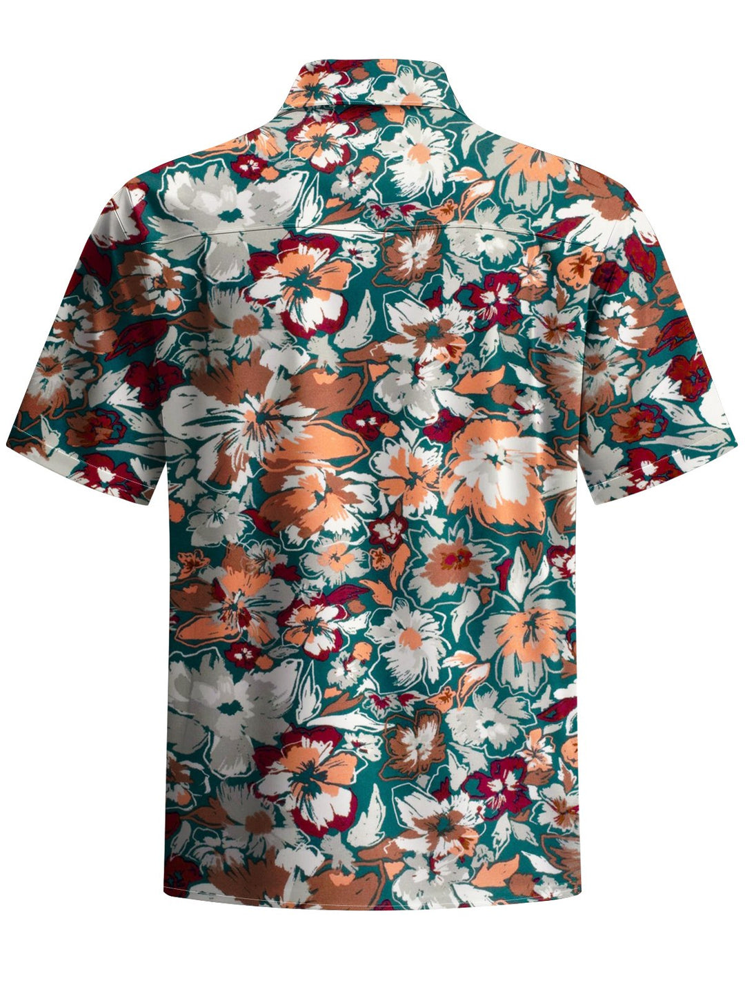 Alohadaddy® Casual Floral Print Art Pocket Stretch Men&