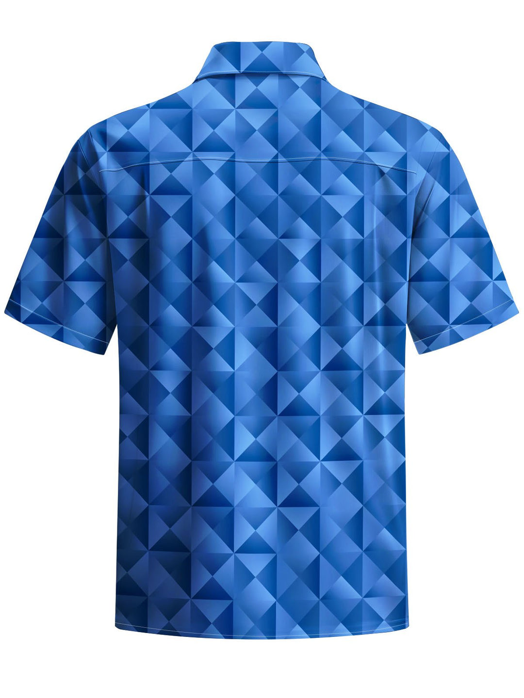 Alohadaddy® Casual Geometric Triangle Print Moisture-wicking Men&