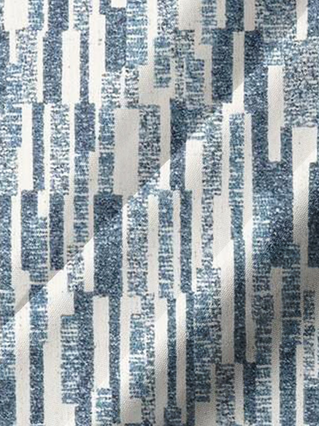 Alohadaddy® Casual Vintage Stripe Art Print Chest Pocket Stretch Men&