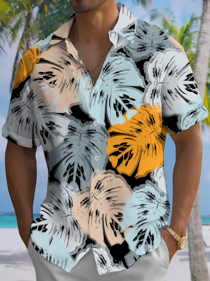 Alohadaddy® Hawaiian Palm Leaf Art Print Men&