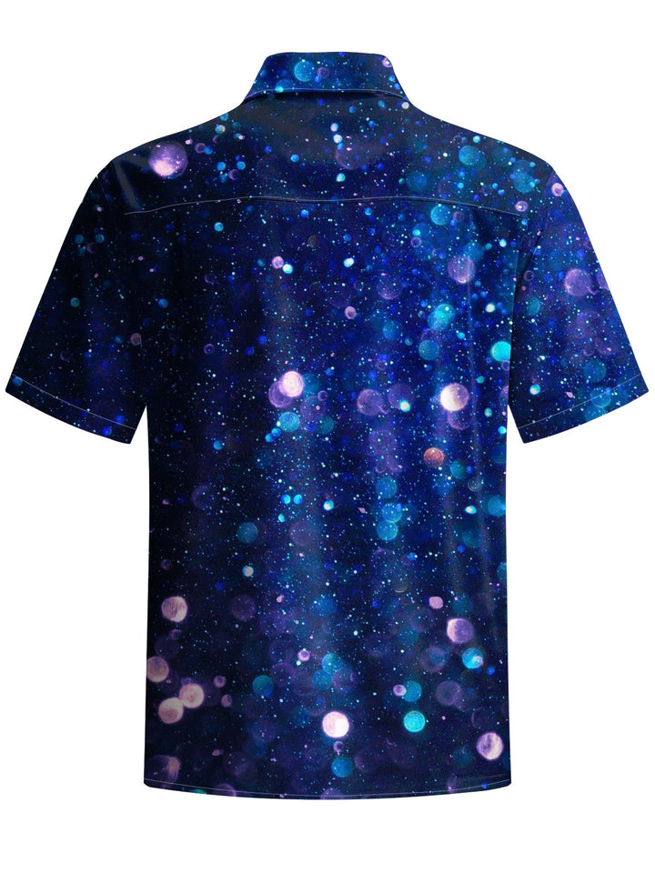Alohadaddy® Casual Polka Dot Print Art Moisture Wicking Men&