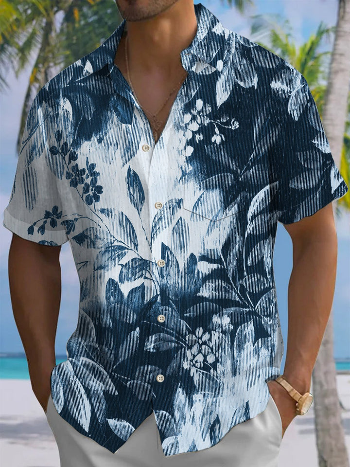 Alohadaddy® Hawaiian Leaf Art Print Men&