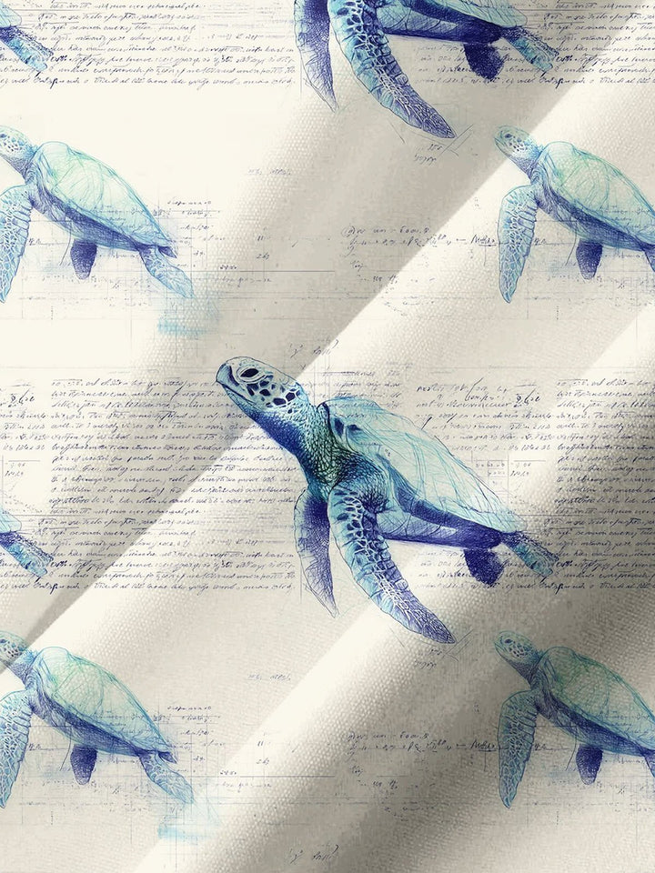 Alohadaddy® Casual Turtle Print Art Pocket Stretch Men&