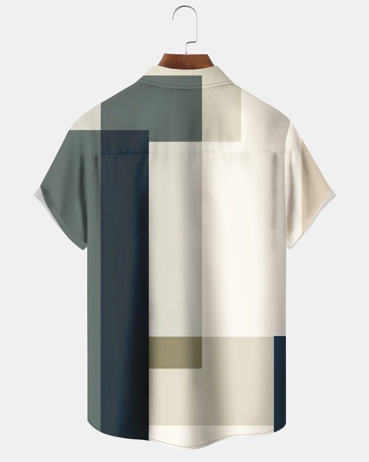 Alohadaddy® Casual Geometric Print Men&