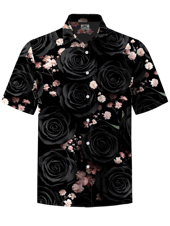 Alohadaddy® Casual Floral Art Print Moisture Wicking Men&