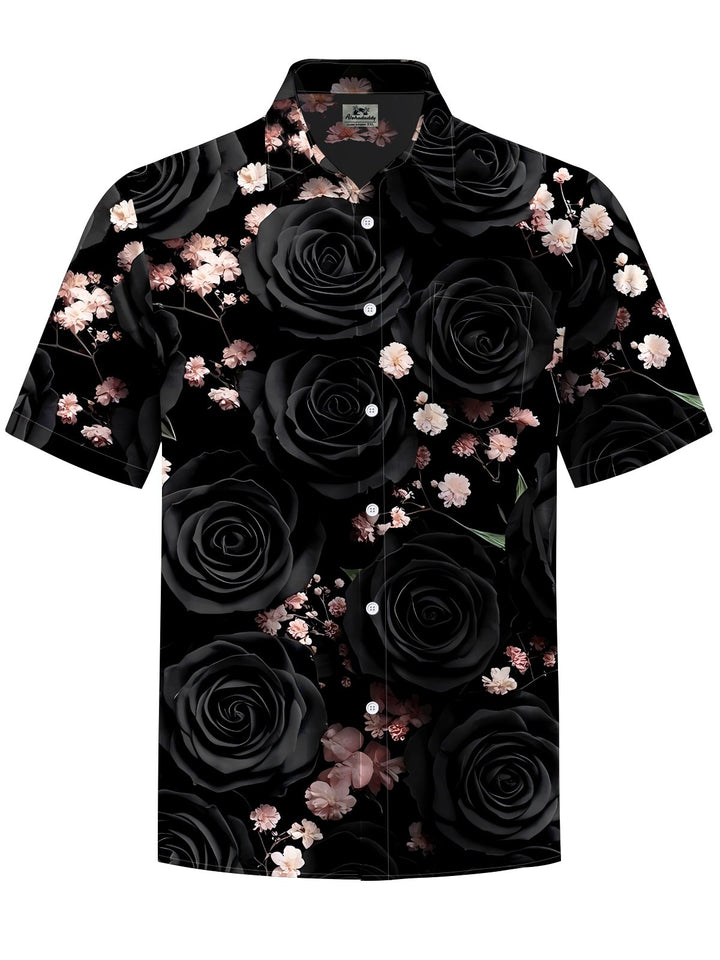 Alohadaddy® Casual Floral Art Print Moisture Wicking Men&