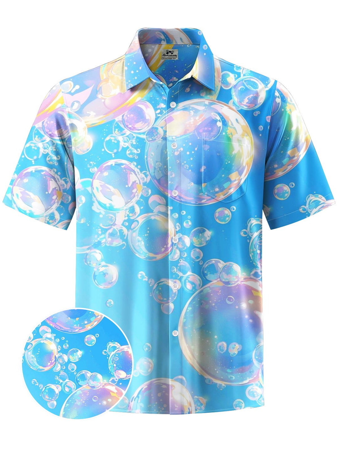 Alohadaddy® Hawaiian Air Bubble Art Print Men&
