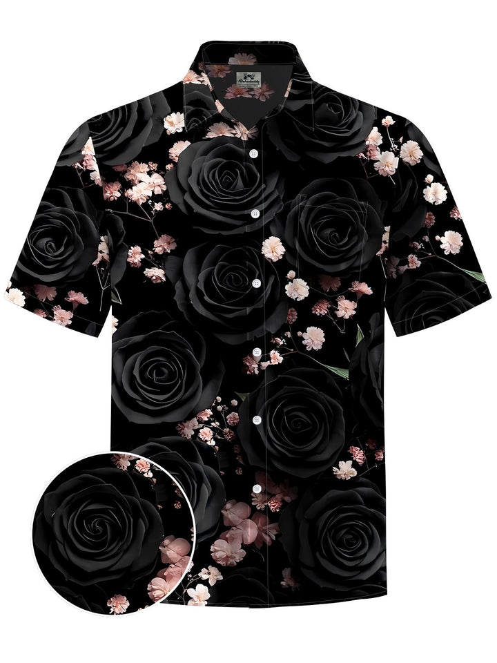 Alohadaddy® Casual Floral Art Print Moisture Wicking Men&