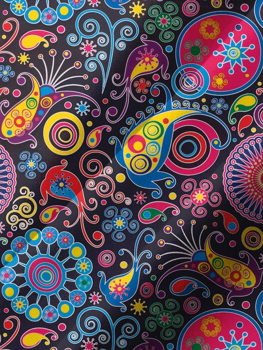 Alohadaddy® Casual Paisley Print Chest Pocket Men&