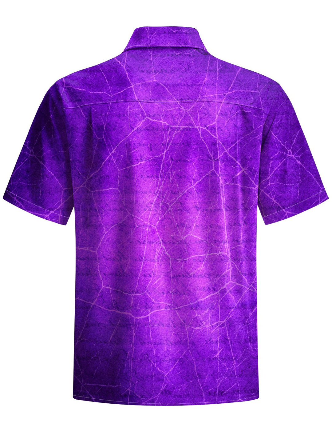 Alohadaddy® Casual Text Art Print Chest Pocket Men&