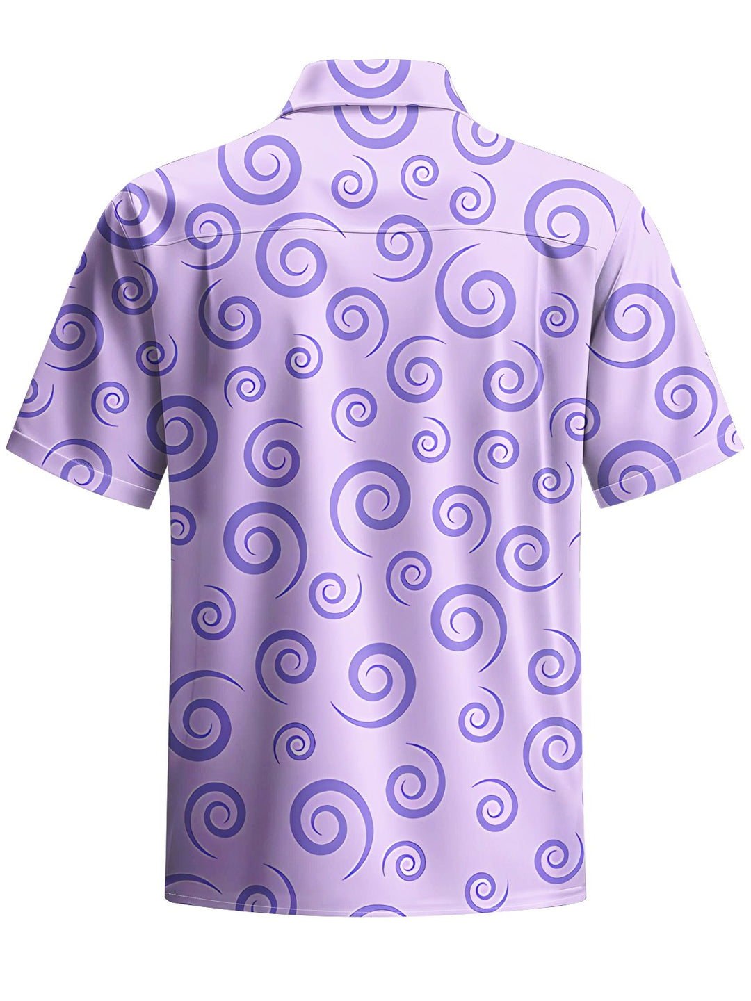 Alohadaddy® Casual Geometric Art Print Chest Pocket Men&