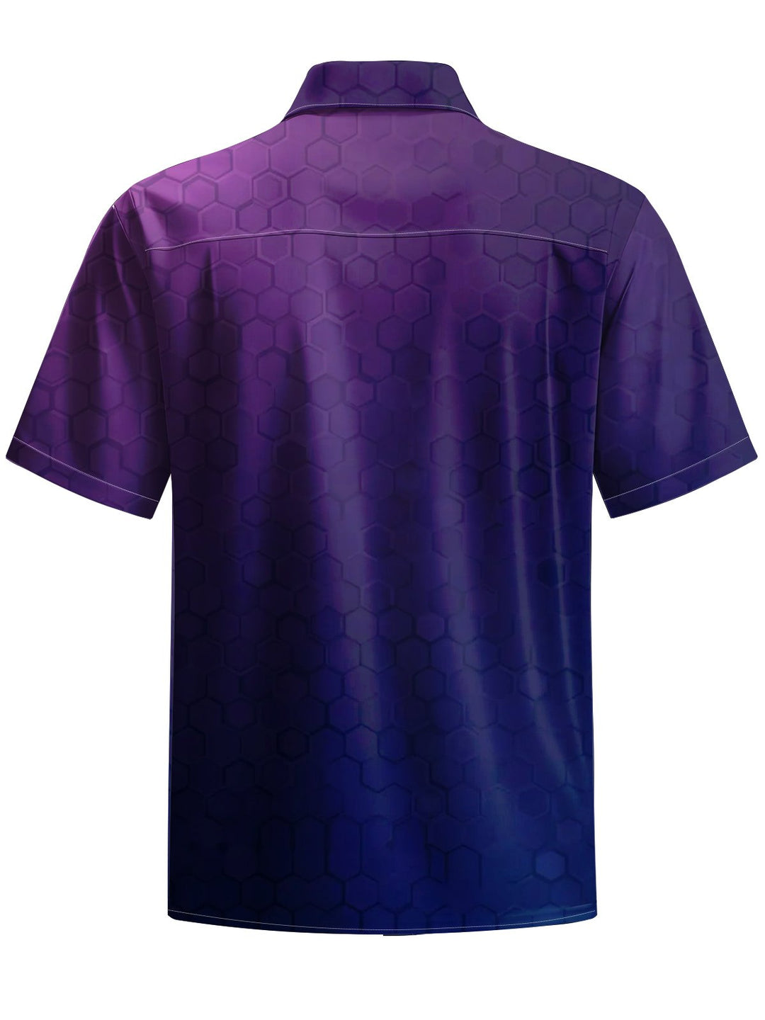 Alohadaddy® Casual Geometric Gradient Art Print Moisture Wicking Men&