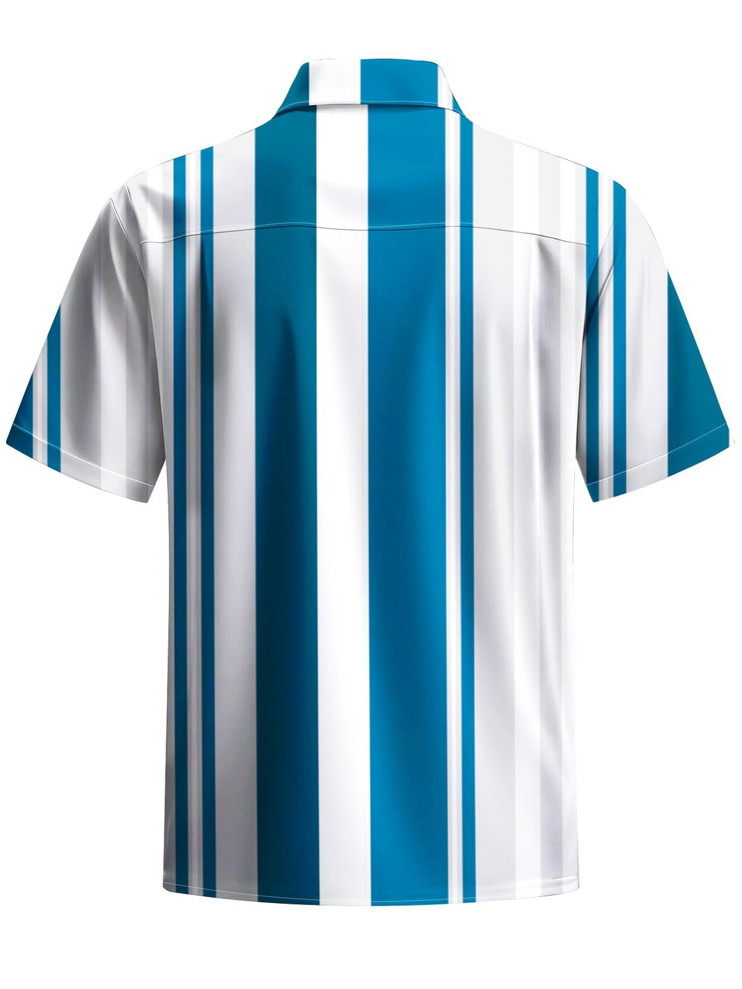 Alohadaddy® Casual Stripe Print Art Pocket Stretch Men&