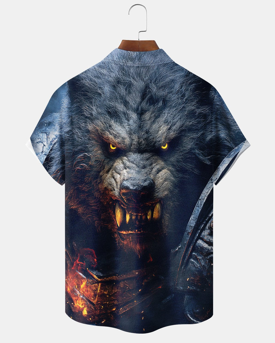 Alohadaddy® Halloween Werewolf Knight Print Men&