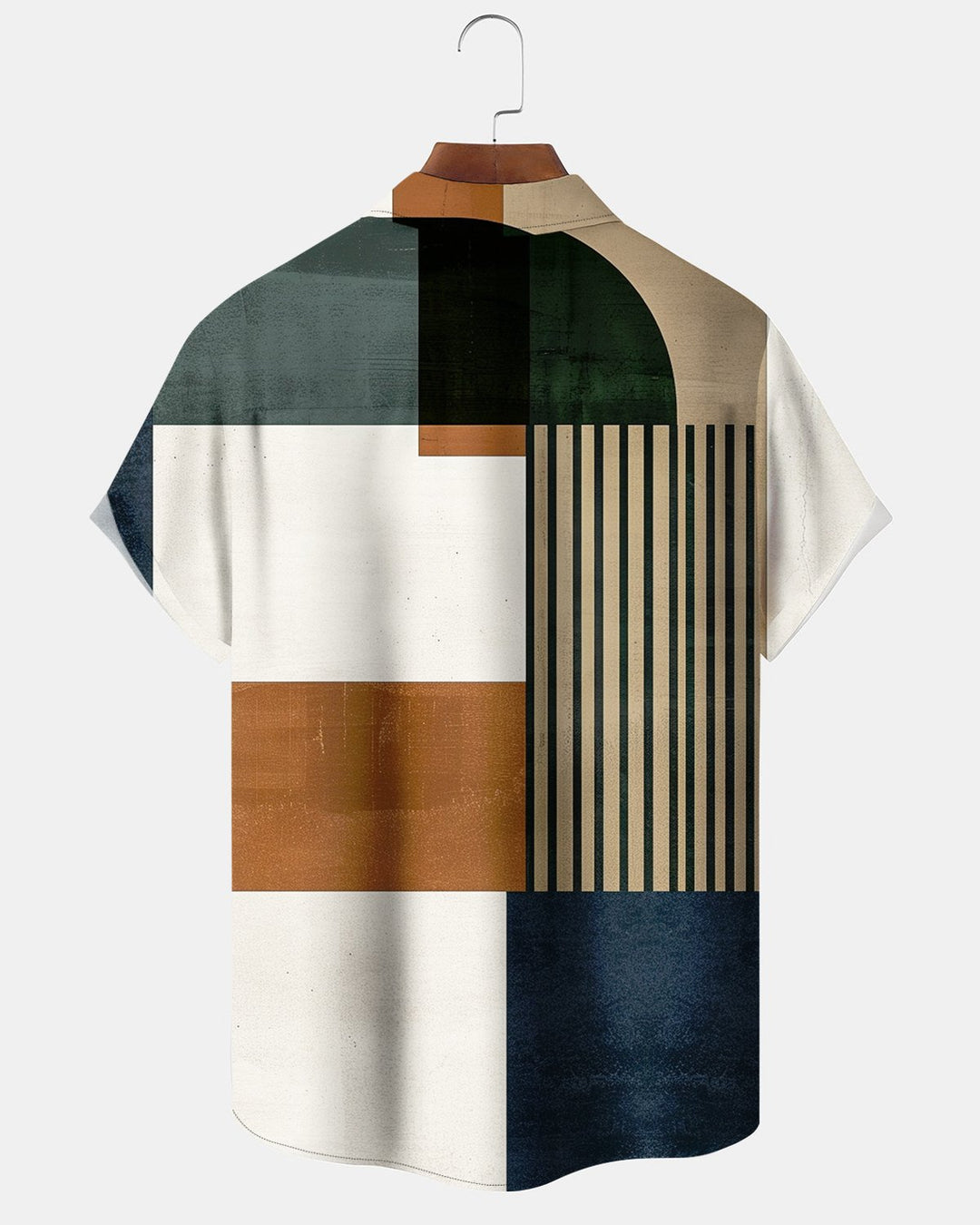 Alohadaddy® Casual Geometric Print Men&