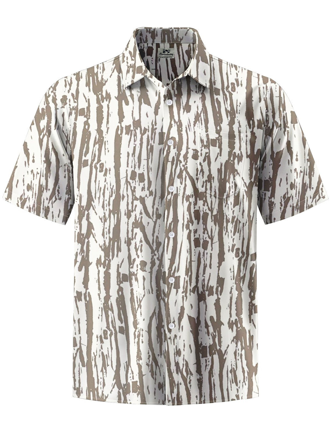 Alohadaddy® Casual Stripe Print Men&