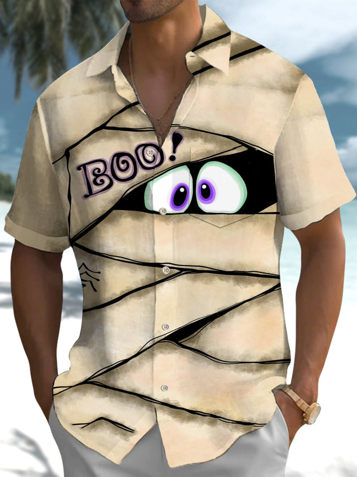 Alohadaddy® Halloween Bandage Printed Art Stretch Pocket Men&