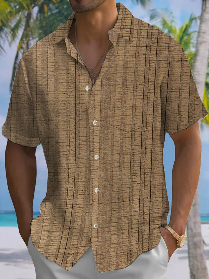 Alohadaddy® Vintage Stripe Print Men&