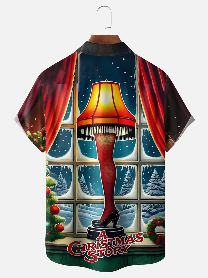 Alohadaddy® Christmas Christmas Story Print Men&